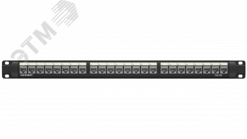 Патч-панель 191UCAT5E 24 модуля RJ45 экранированная RN5PPF24 DKC - превью 2
