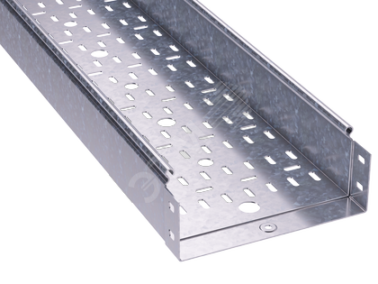 Лоток перфорированный 500х80 L=3000мм толщина 1.5мм