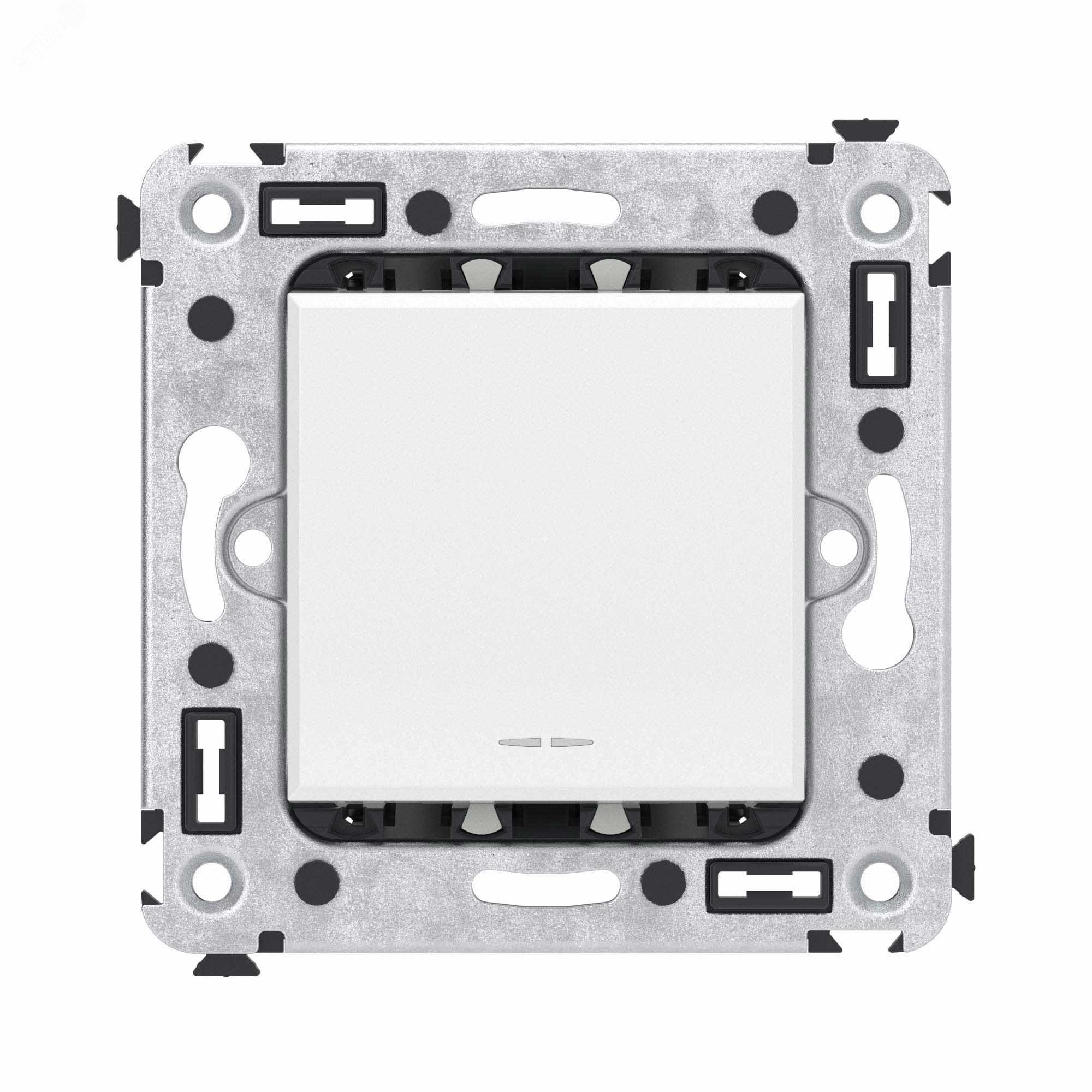 Изображение товара Одноклавишная кнопка Avanti Белое облако для монтажа в подрозеточные коробки