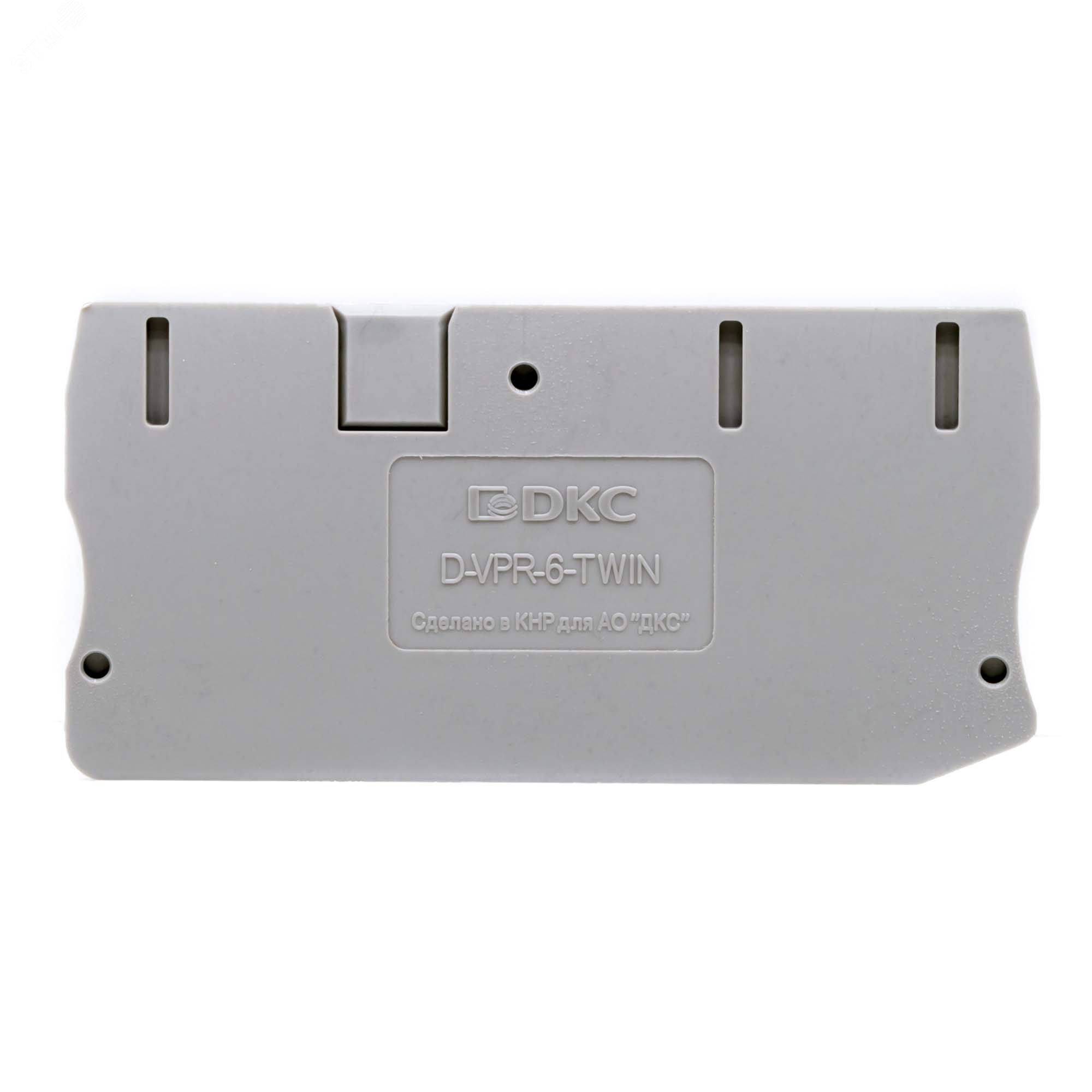 Изображение товара Изолятор торцевой для клеммы VPR-6-TWIN шу шт изолятор безопасности