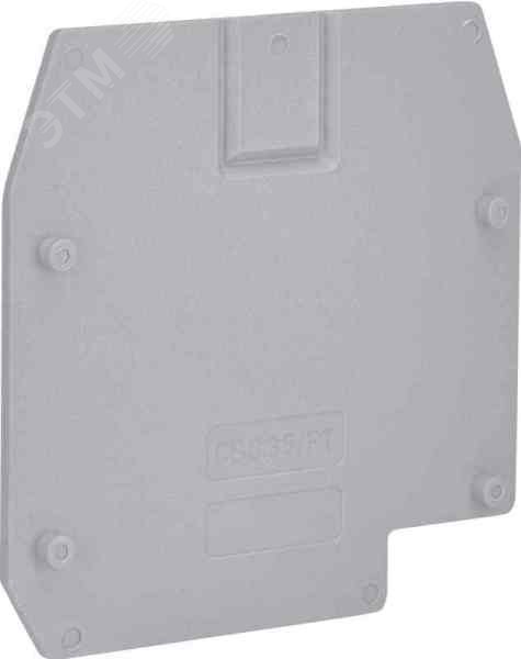 Изолятор торцевой CBC.35/PTGR серый для СВС35 ZCB351GR DKC