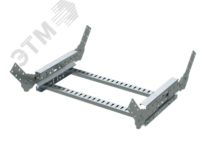 Угол вертикальный лестничный 80х400 ULF084 DKC - превью 2