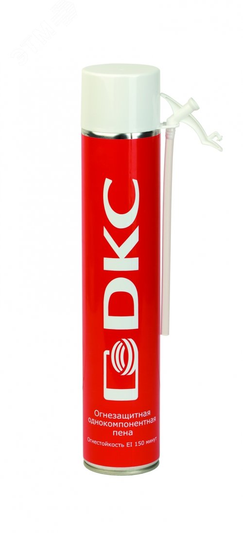 Пена однокомпонентная огнезащитная баллон 740мл DF1201 DKC - превью 2