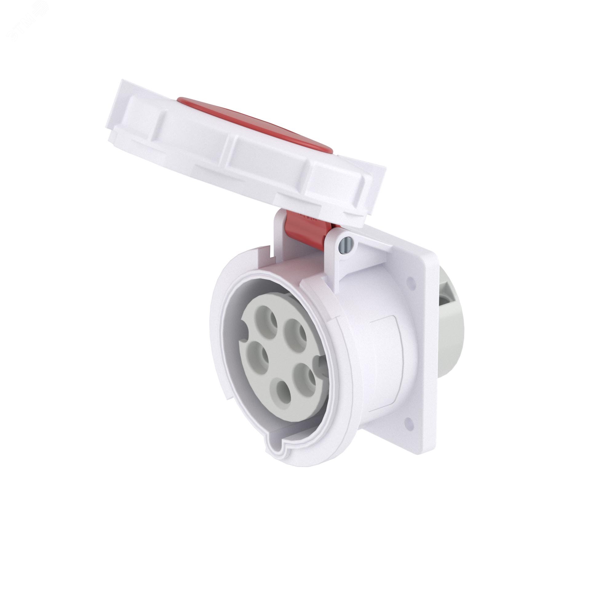 Изображение товара Промышленная розетка скрытая IP67 32A 3P+E+N 400В DKC