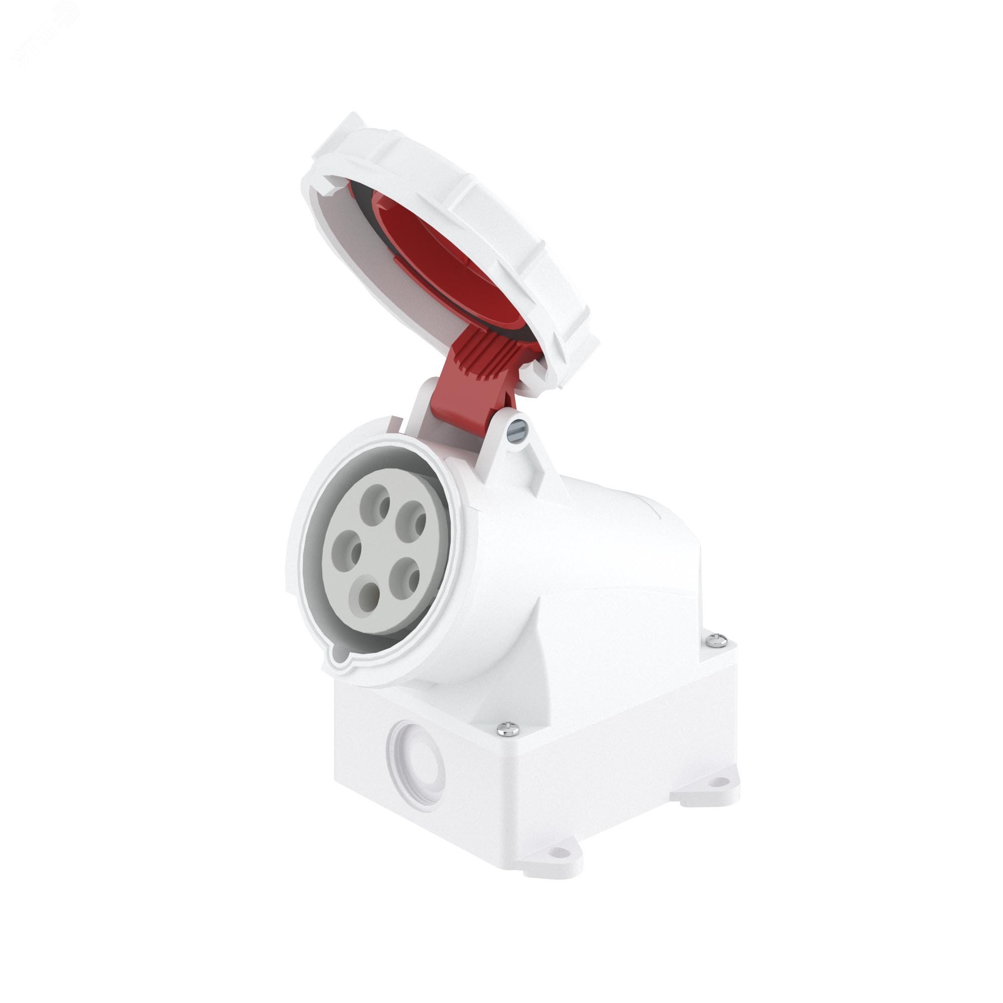 Изображение товара Розетка наружной установки IP67 63A 3p+E+N 400V (шт)