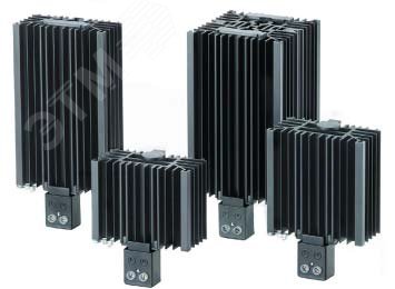 Изображение товара Обогреватель с клеммной колодкой 75W 110-230V DIN-рейка IP20 серый