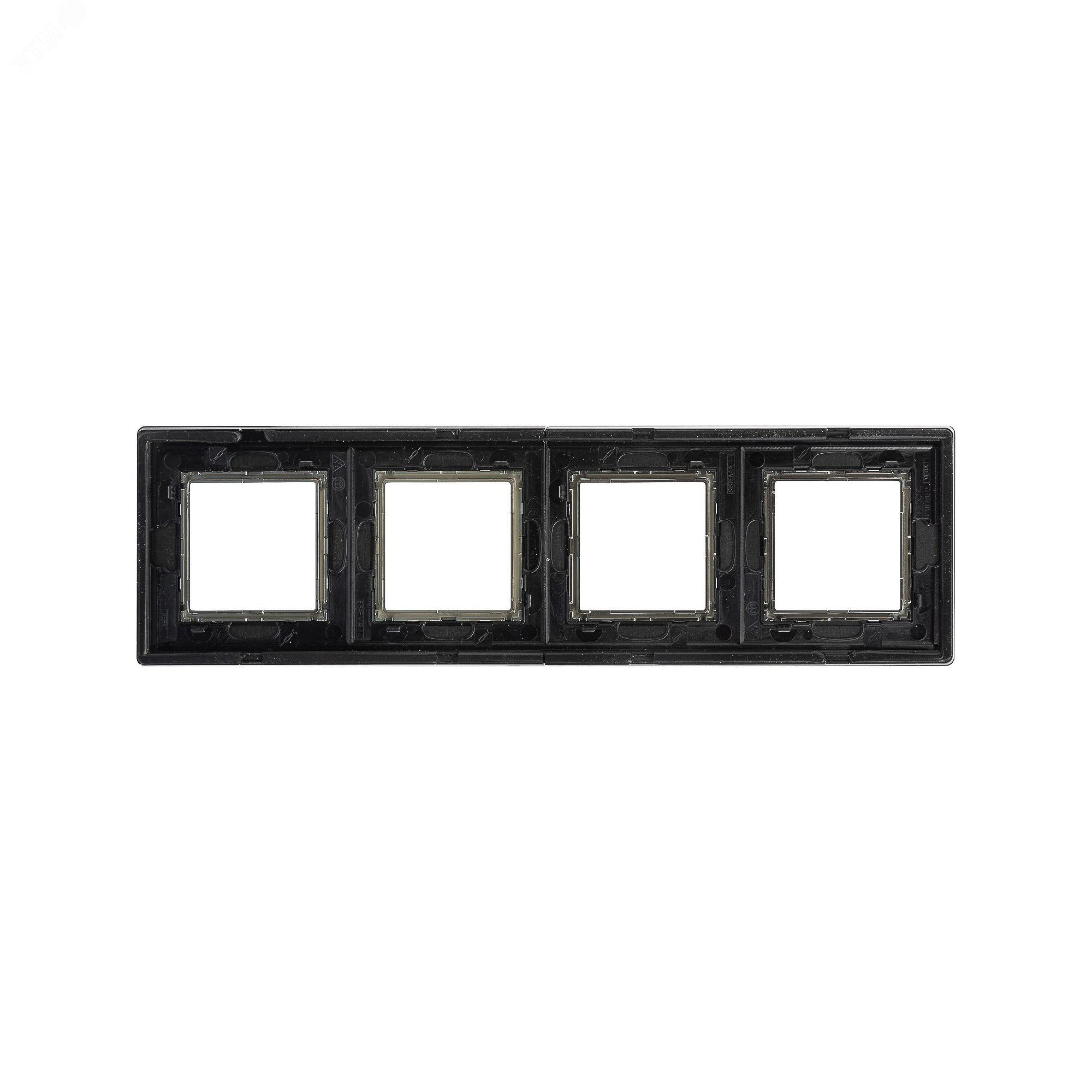 Рамка из алюминия, ''Avanti'', черная, 8 модулей 4402838 DKC - превью 3