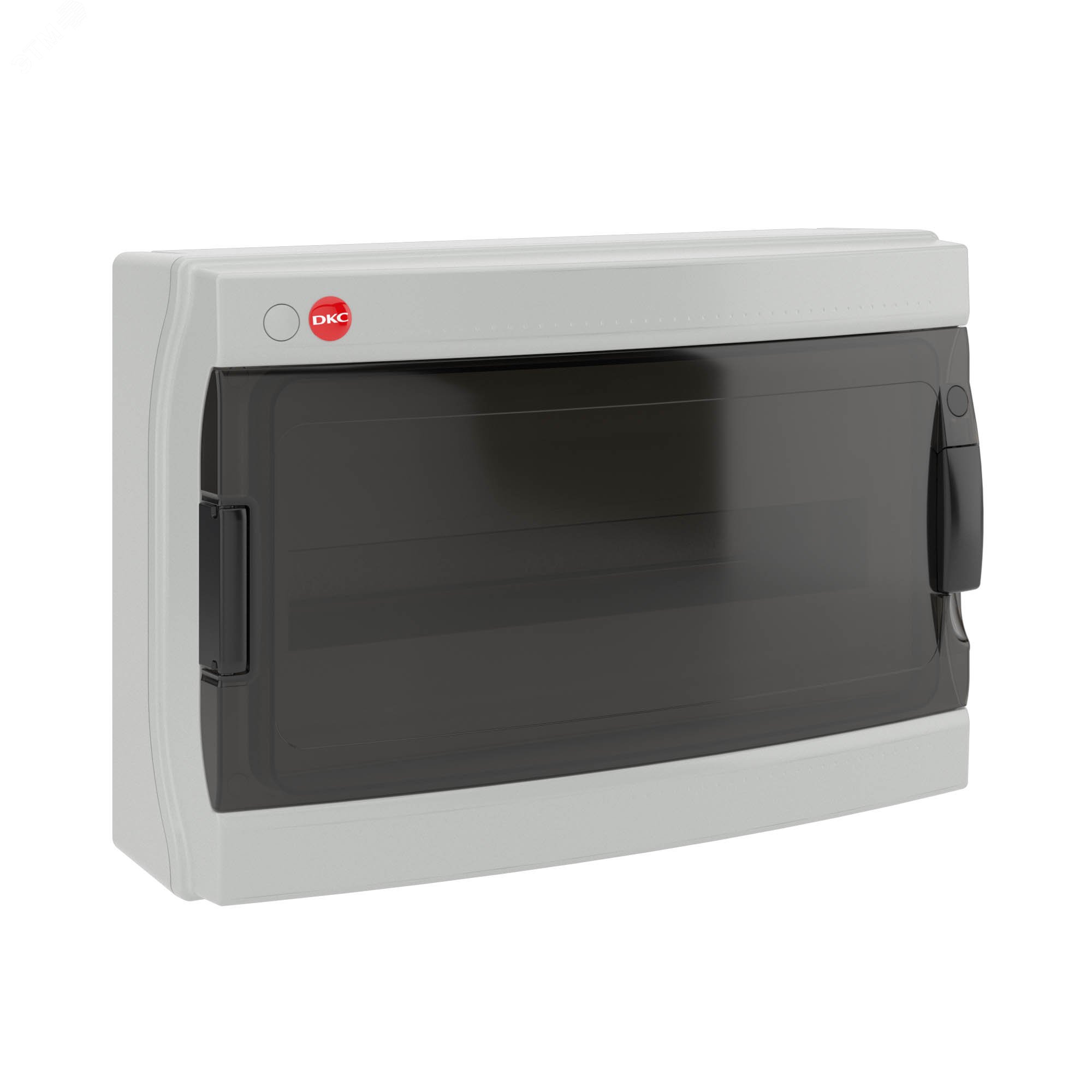 Щит распределительный навесной ЩРн-18 IP65 пластиковый серый прозрачная дверь 85618 DKC - превью 2