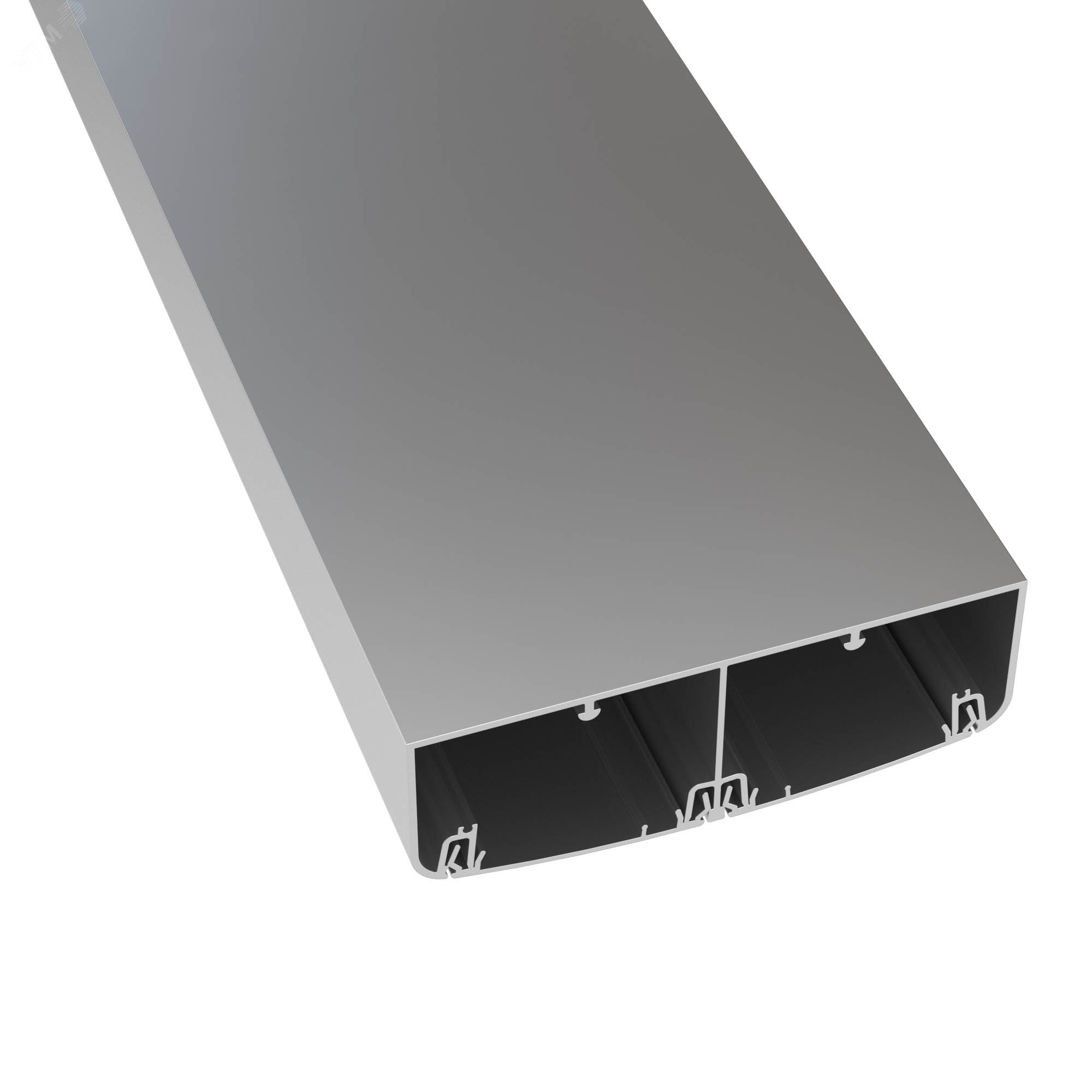 Кабель-канал 140х50 с двумя крышками алюминий IN-Liner AERO 01499 DKC - превью 3