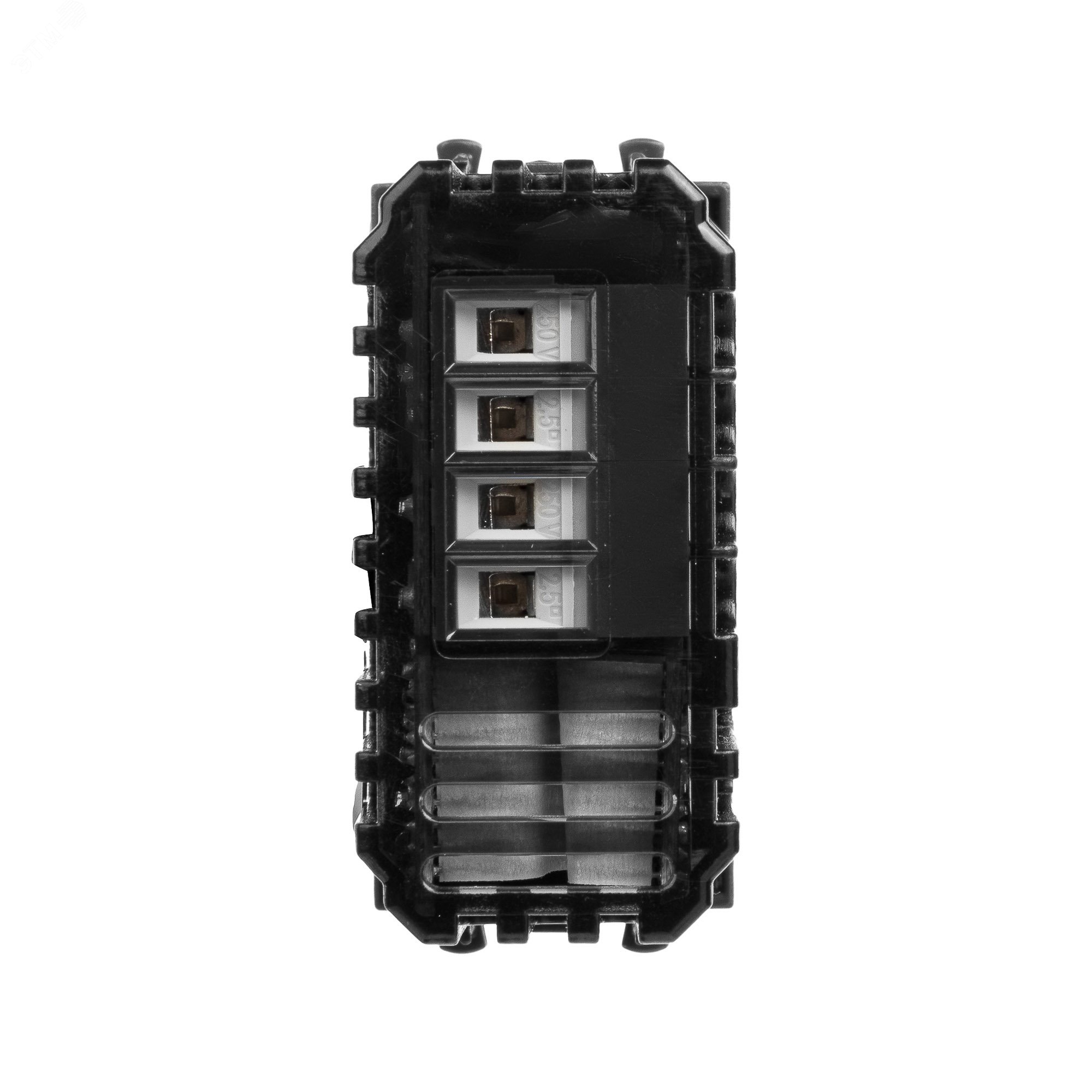 Avanti Диммер кнопочный модульный для LED ламп, , Черный матовый, 1 модуль 4412341 DKC - превью 3