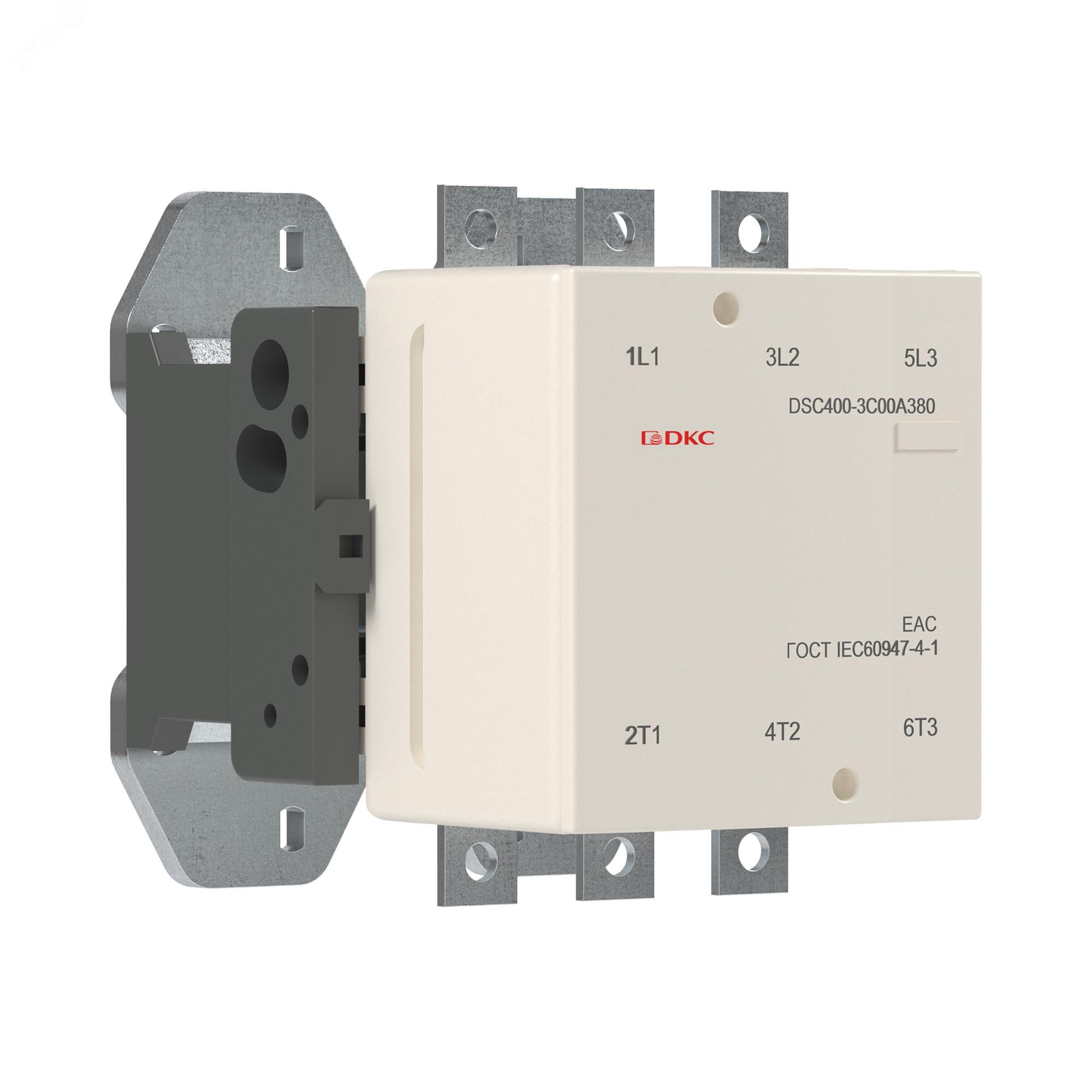 Изображение товара Контактор магнитный 400А 200кВт (AC3) кат 380В AC (шт)