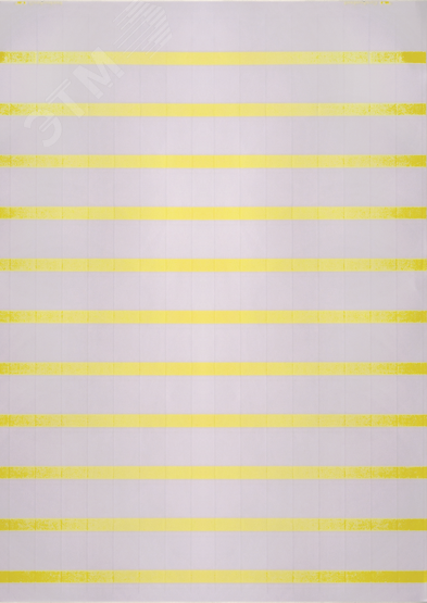 Изображение товара Самоламинирующаяся маркировка для кабелей 4. 5-7 мм желтая 48 шт. на пластине