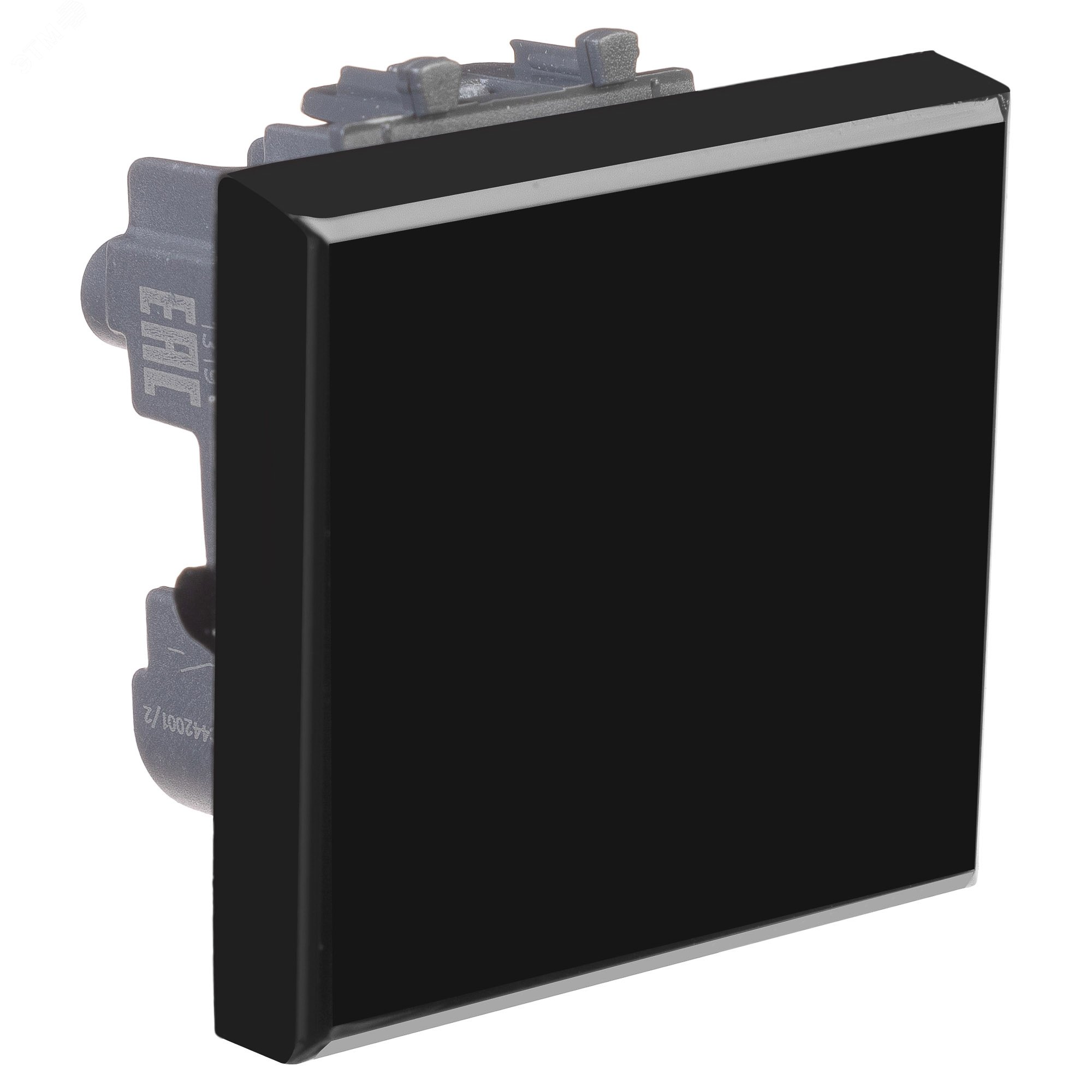 Avanti Выключатель ''Черный квадрат'', 16A, 2 модульный 4402102 DKC - превью 3