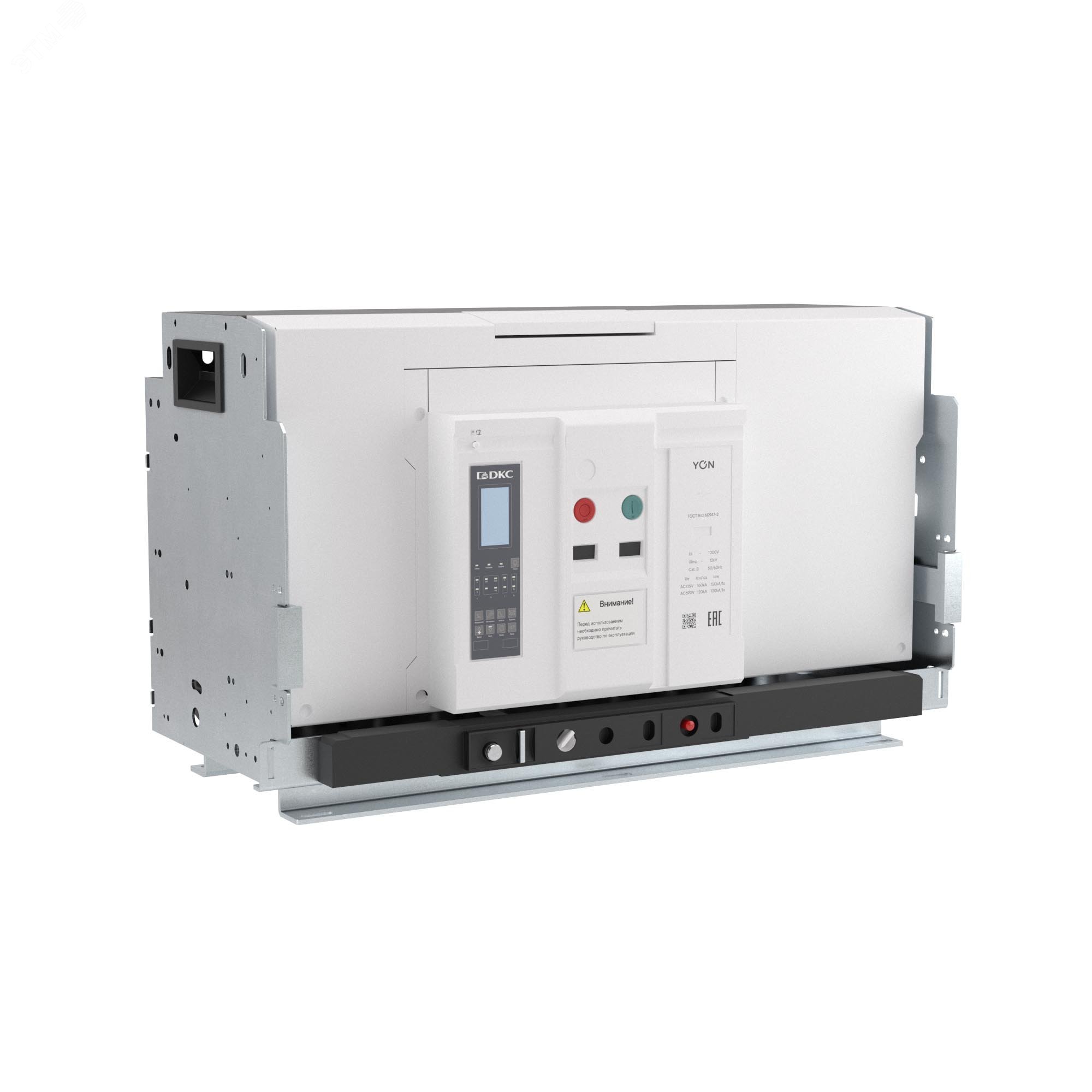 Изображение товара Выключатель автоматический воздушный Yonpro ANX63U 3P 6300 А 160 кА