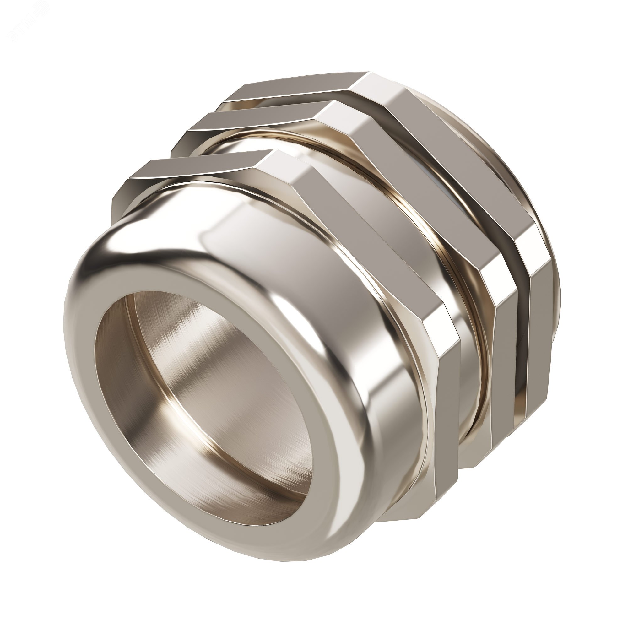 Изображение товара Кабельный ввод М40 латунный с защитой IP65 для кабелей 22-28 мм