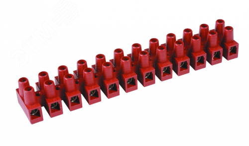 Изображение товара Клеммник 3П 150 градусов 450V 24А 2.5мм.кв фибергласс гур 1 шт