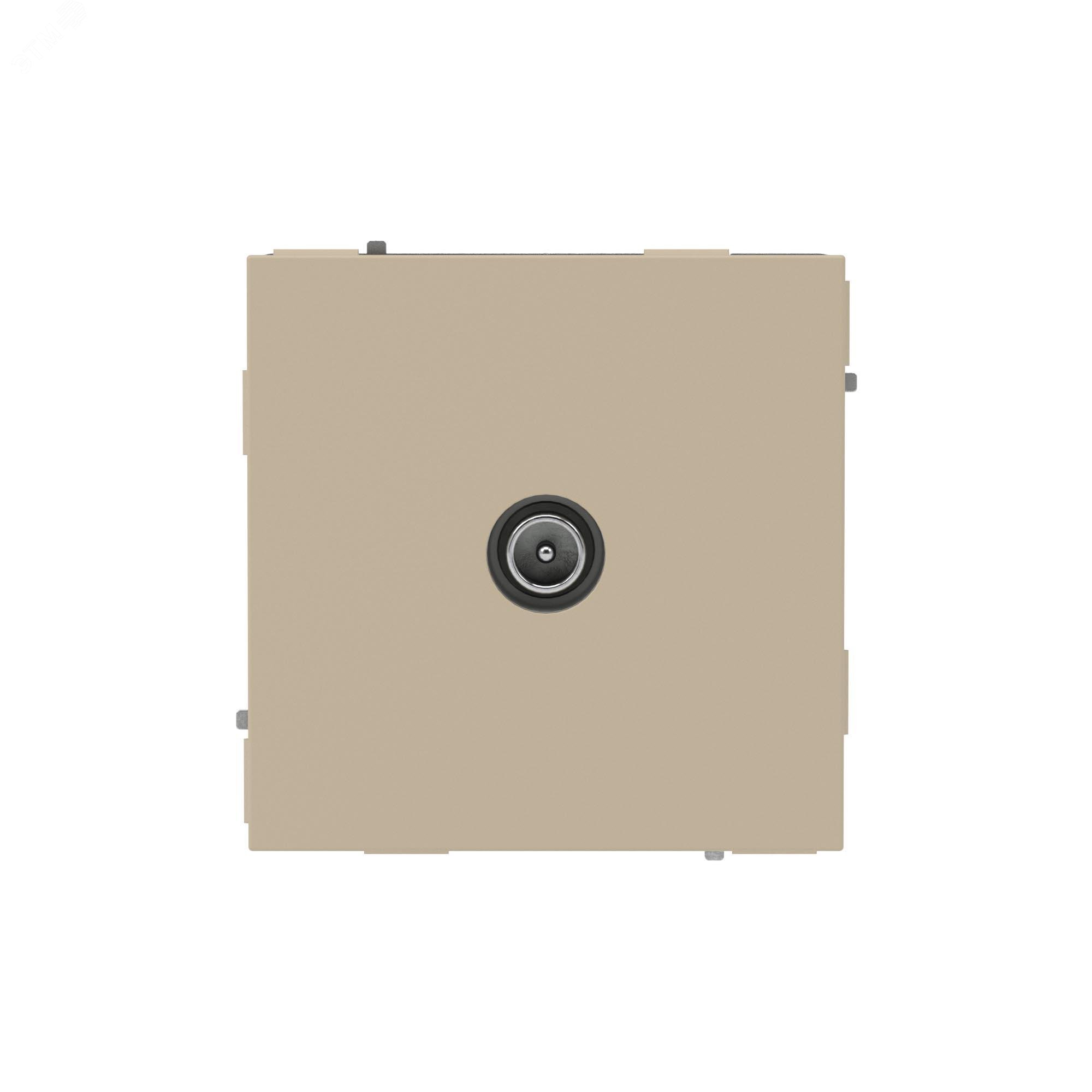 Изображение товара Розетка TV проходная, KANT, ванильный марципан (шт)