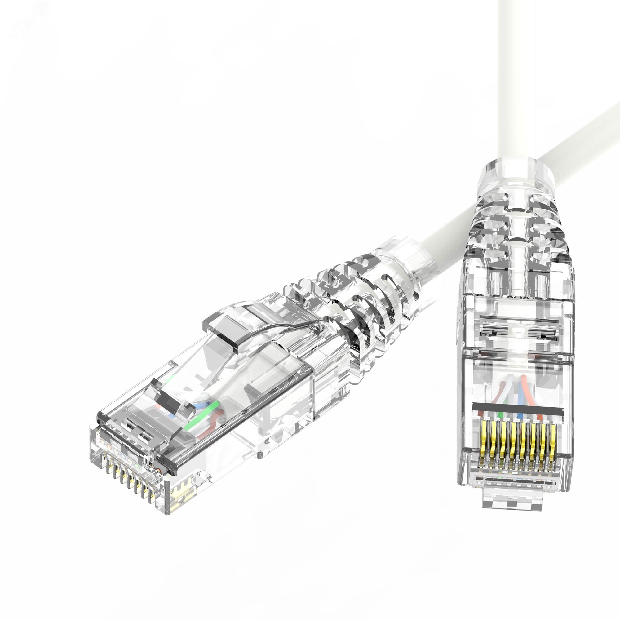 Изображение товара Патч-корд неэкранированный SLIM CAT6 U/UTP 4х2, 28 AWG, LSZH, белый, 0,2м (шт) Изображение товара Патч-корд неэкранированный SLIM CAT6 U/UTP 4х2, 28 AWG, LSZH, белый, 0,2м (шт)