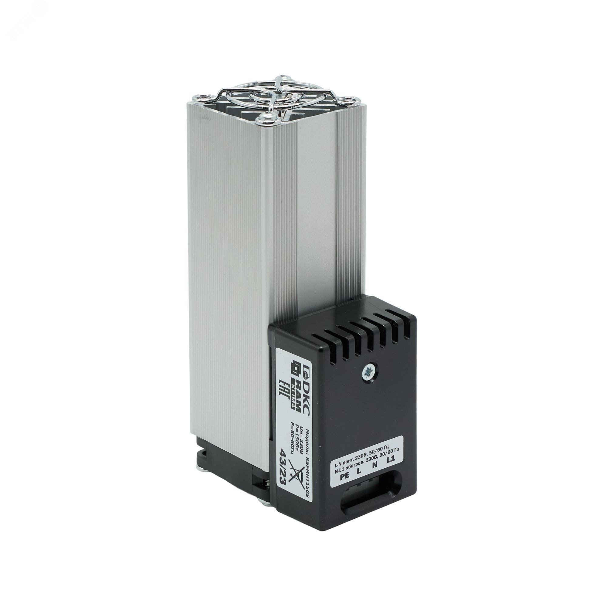 Изображение товара Обогреватель DKC RAM klima R5FMHT150S 150W на DIN-рейке Изображение товара Обогреватель DKC RAM klima R5FMHT150S 150W на DIN-рейке