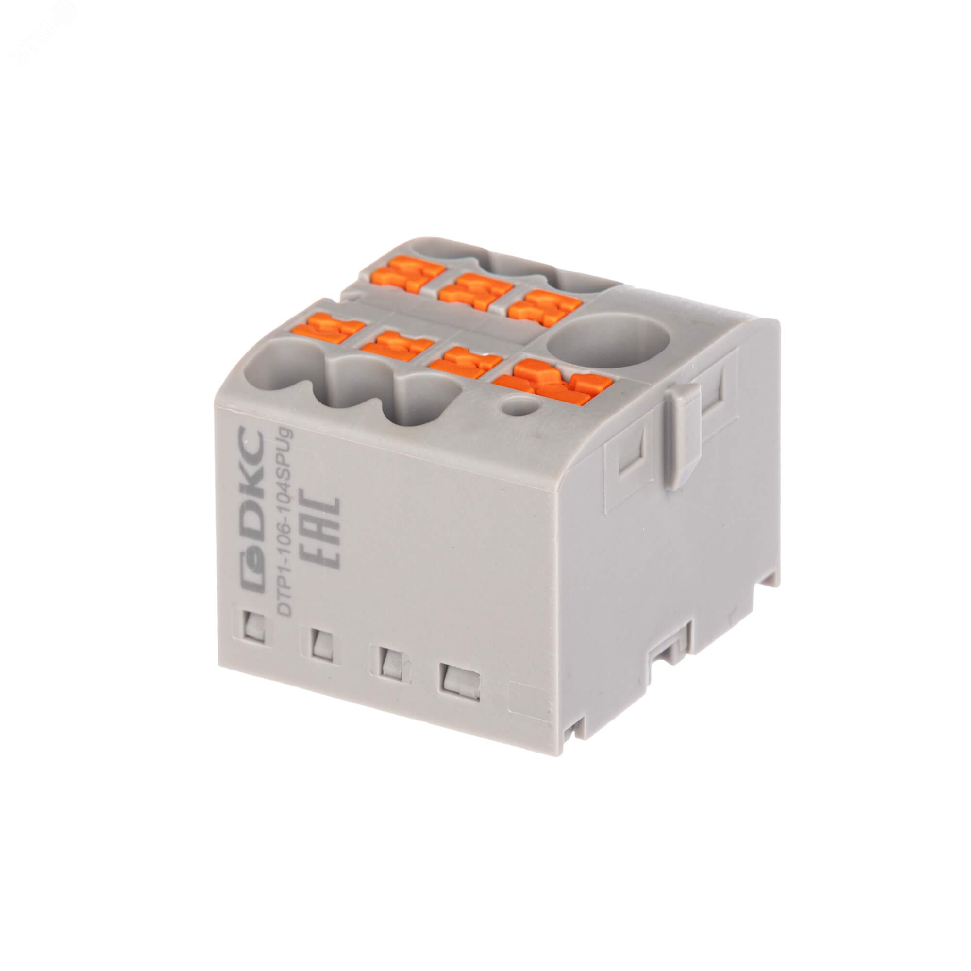 Изображение товара Блок распределительный с push-in зажимом 6 кв.мм 7 контактов DKC