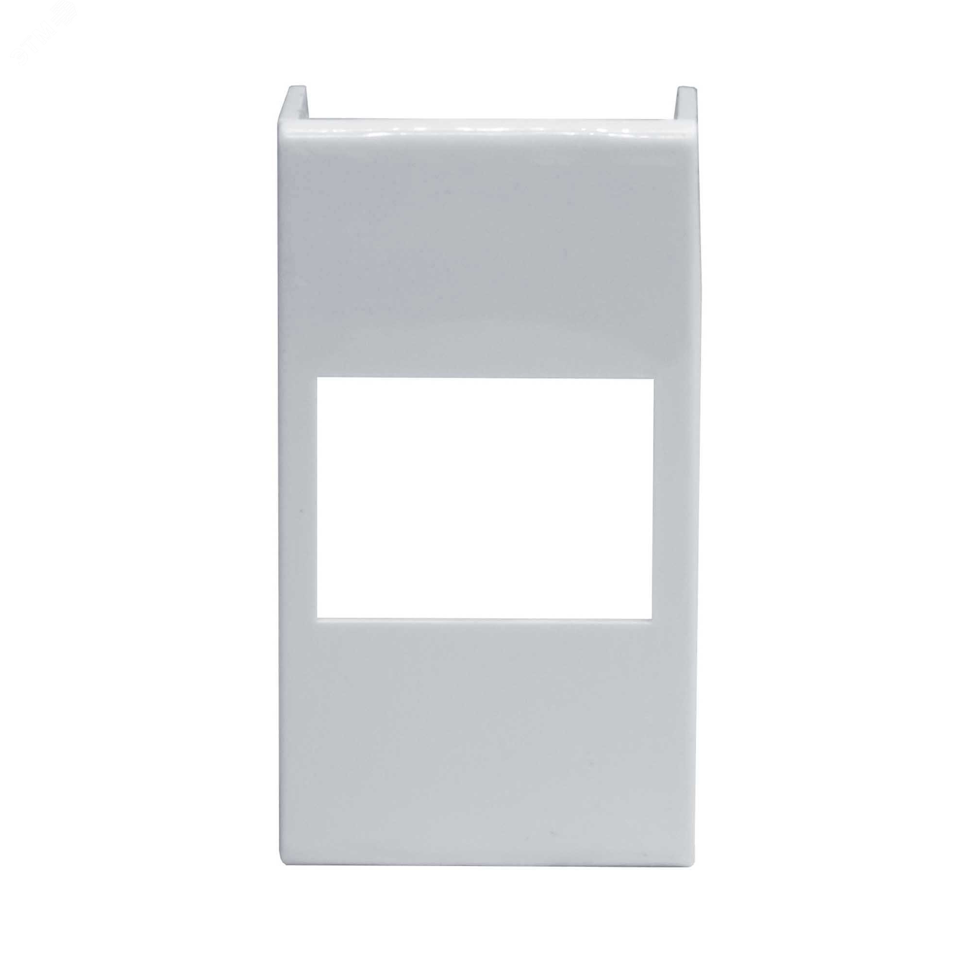 Изображение товара VIVA Адаптер для информационных разъемов REICHLE - DE-MASSARI белый, 1 модуль