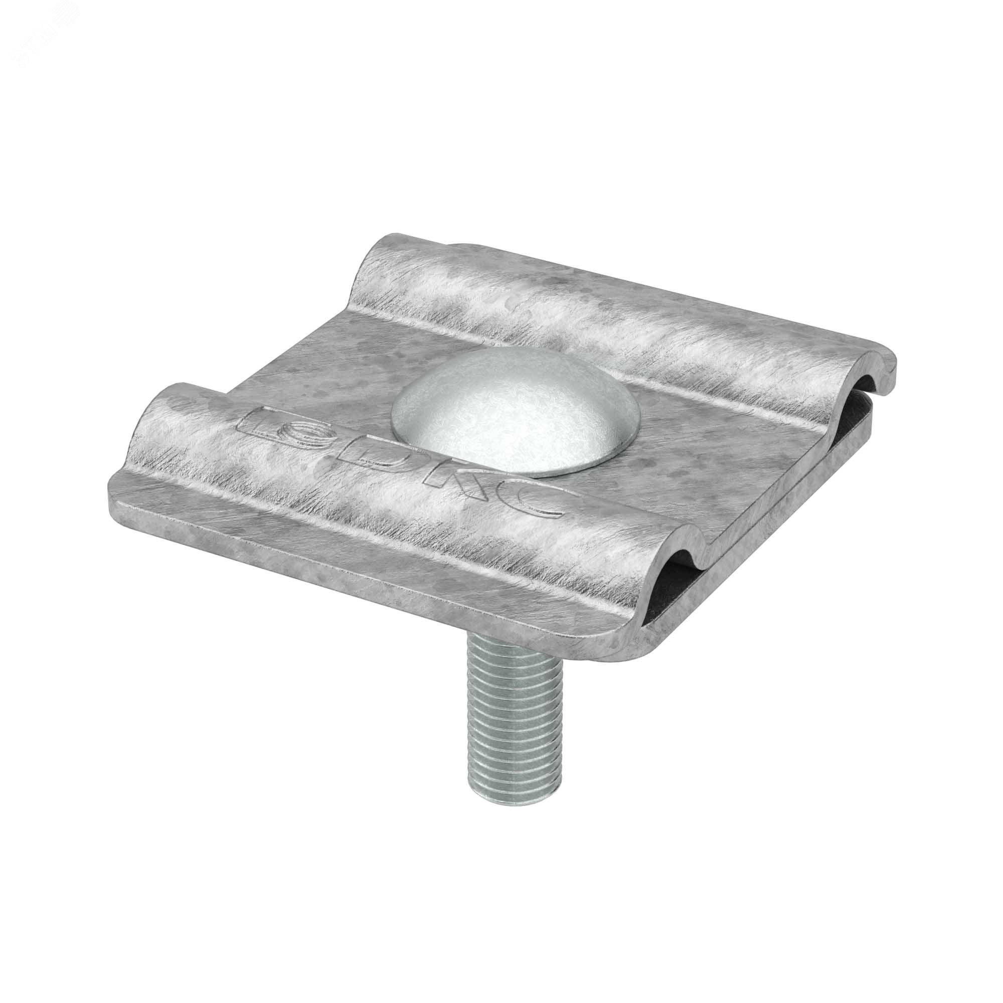 Изображение товара Параллельный зажим D8-10мм из стали с горячим цинкованием