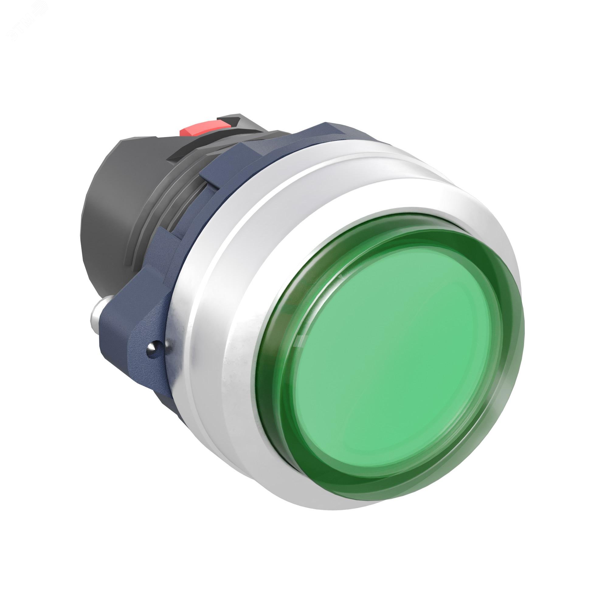 Изображение товара Головка кнопки DKC Mitra M22P-CLLGA с фиксацией, зеленая