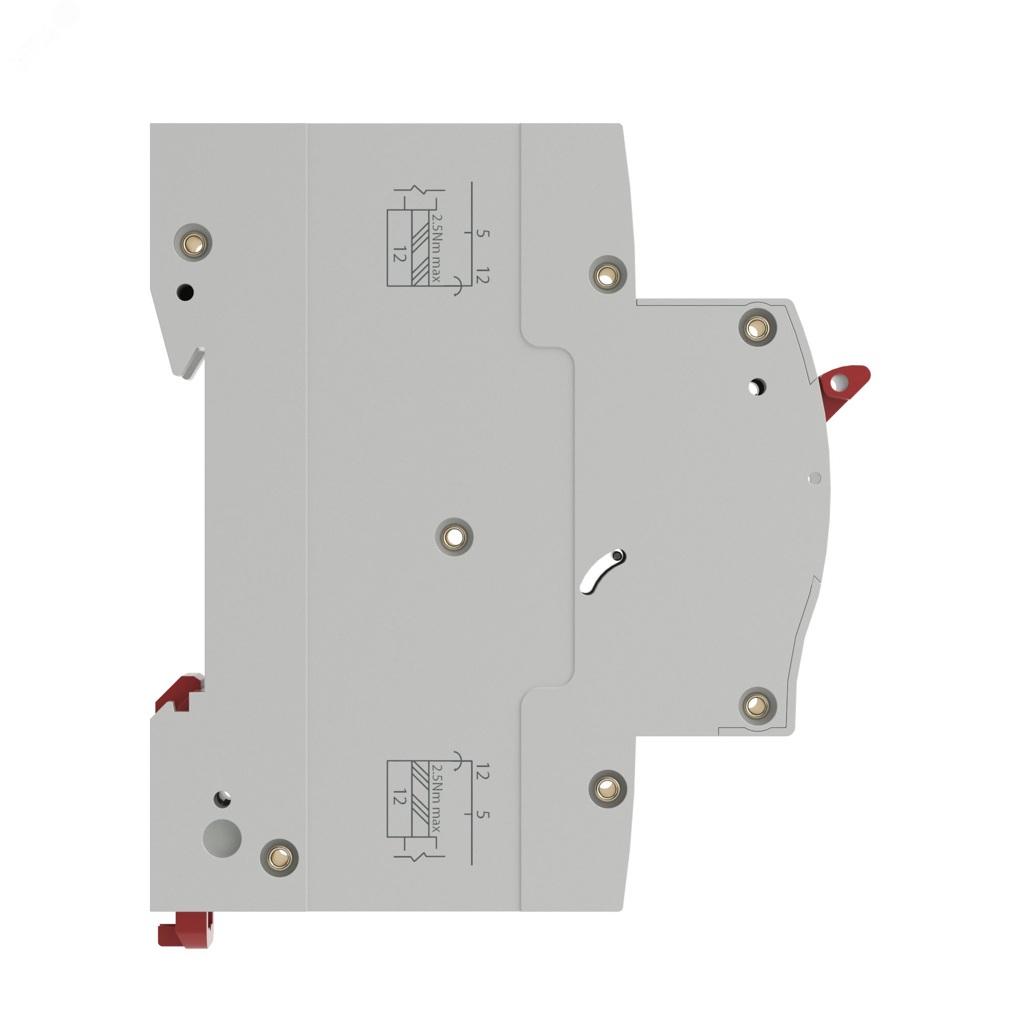 Выключатель автоматический однополюсный 10А B MD63S-1PB10 4,5кА MD63S-1PB10 DKC - превью 4