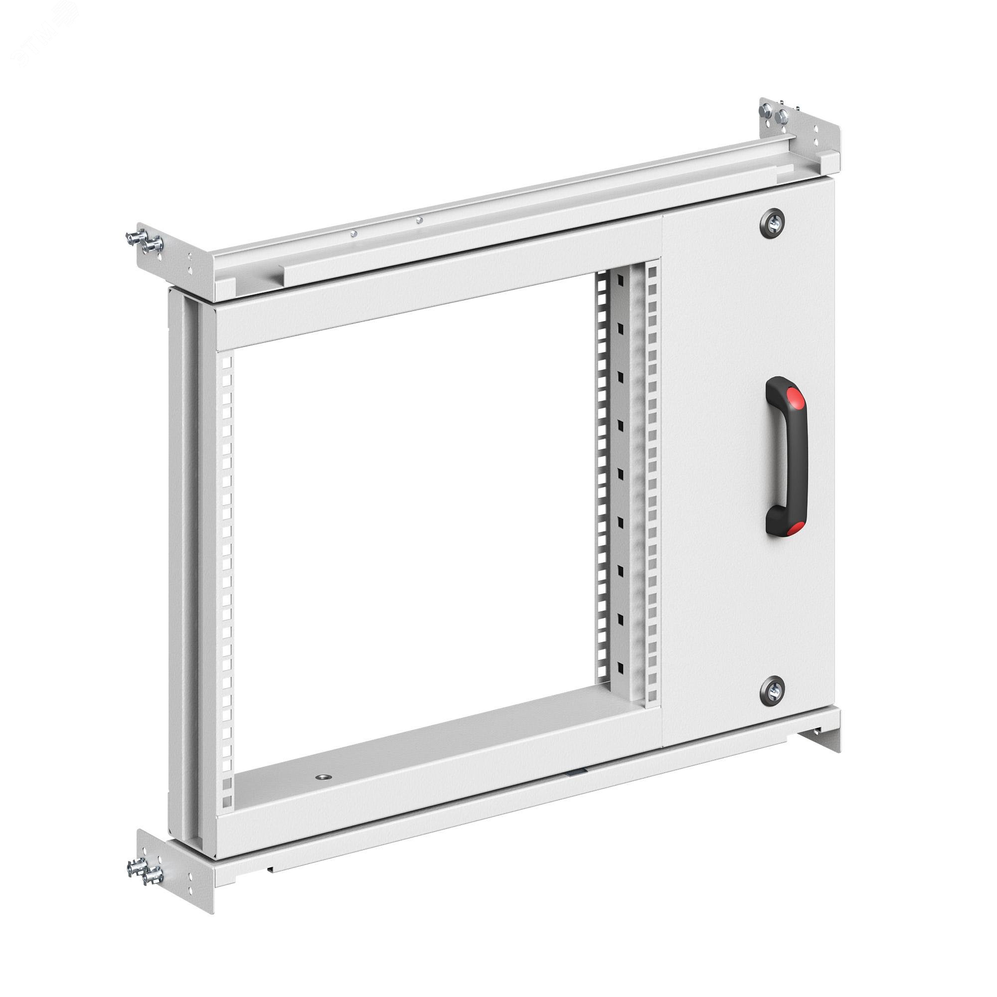 Изображение товара Рама поворотная частичная 6U для 19 оборудования для корпусов CQE & CQE N, ВхШ 400х800 мм (шт) Изображение товара Рама поворотная частичная 6U для 19 оборудования для корпусов CQE & CQE N, ВхШ 400х800 мм (шт)