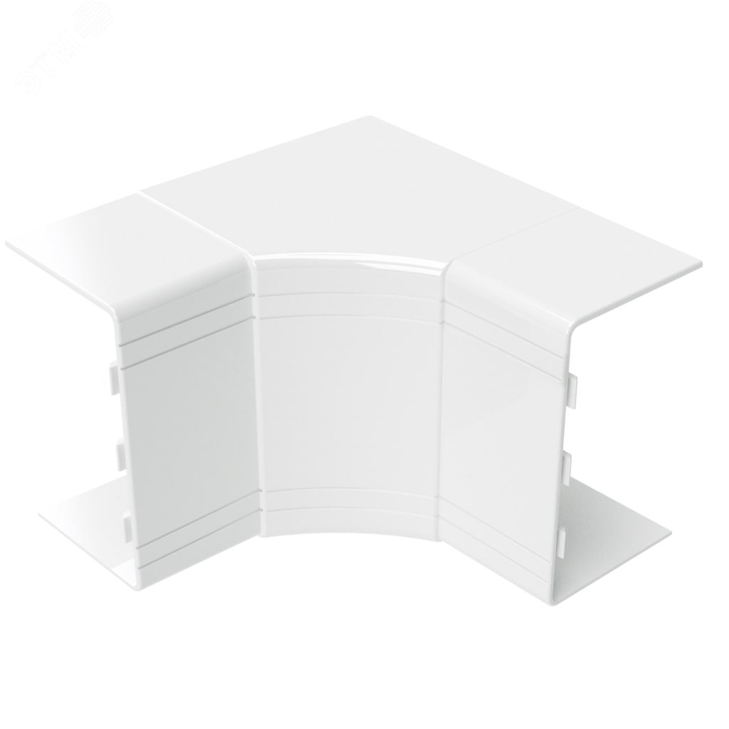 Изображение товара Угол внутренний неизменяемый 80x40 NIA In-liner (90°), белый
