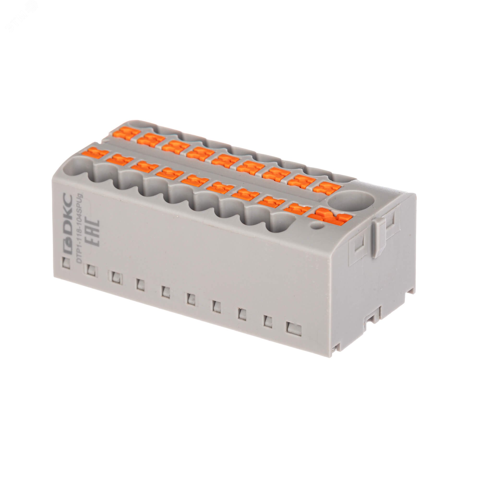 Изображение товара Распределительный блок с push-in зажимом 18 точек 2,5 кв мм DKC