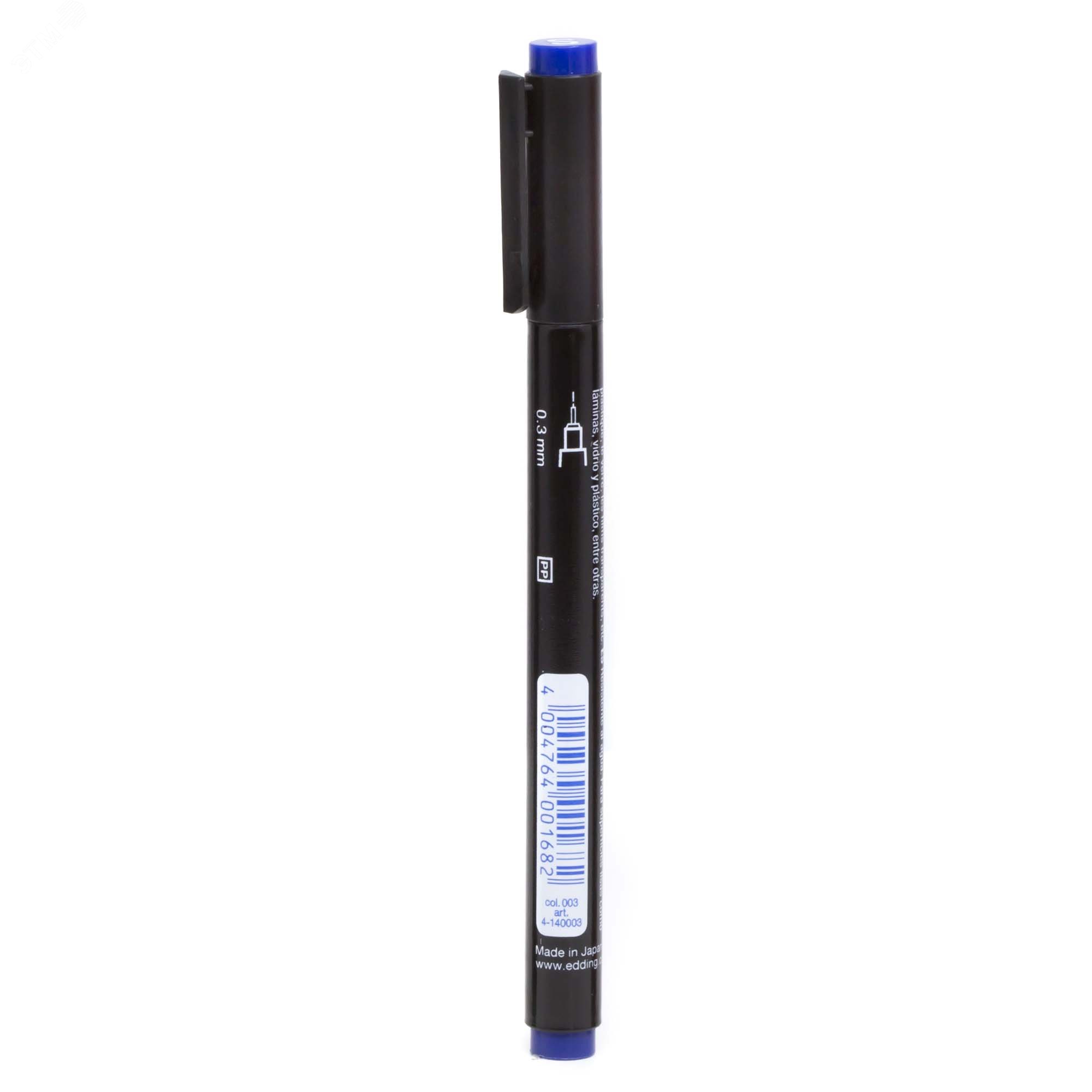 Маркер-ручка 0.4мм синий UP3S DKC - превью 2