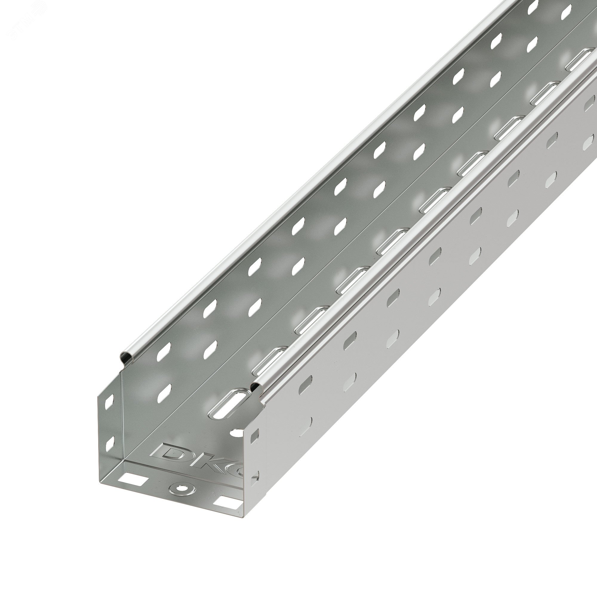 Изображение товара Лоток перфорированный 100х80х3000 цинк-ламельный DKC