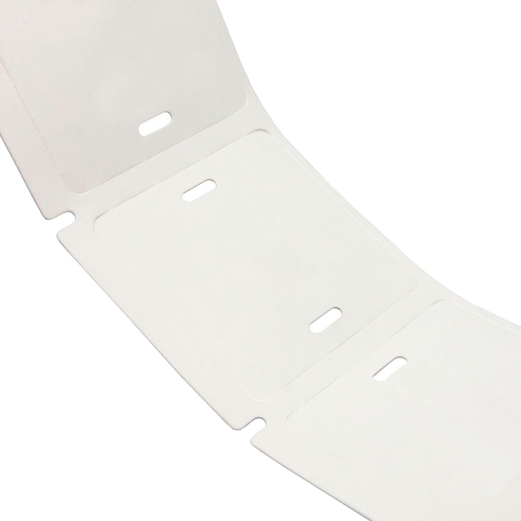 Изображение товара Бирки Универсальные, У-134 для маркировки силового кабеля до 1000В, DKC-U-134, квадрат 55х55мм, в рулоне 1000шт. (шт)