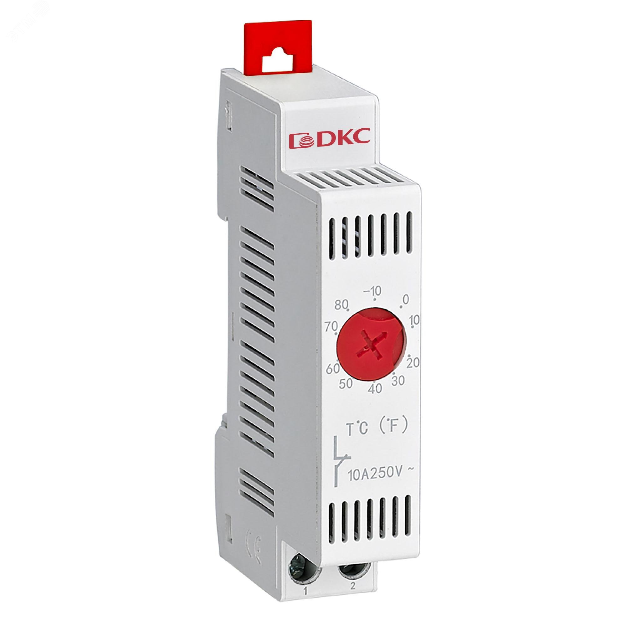 Изображение товара Термостат модульный RAM klima, -10…+80°C, NC, R5MTHNC