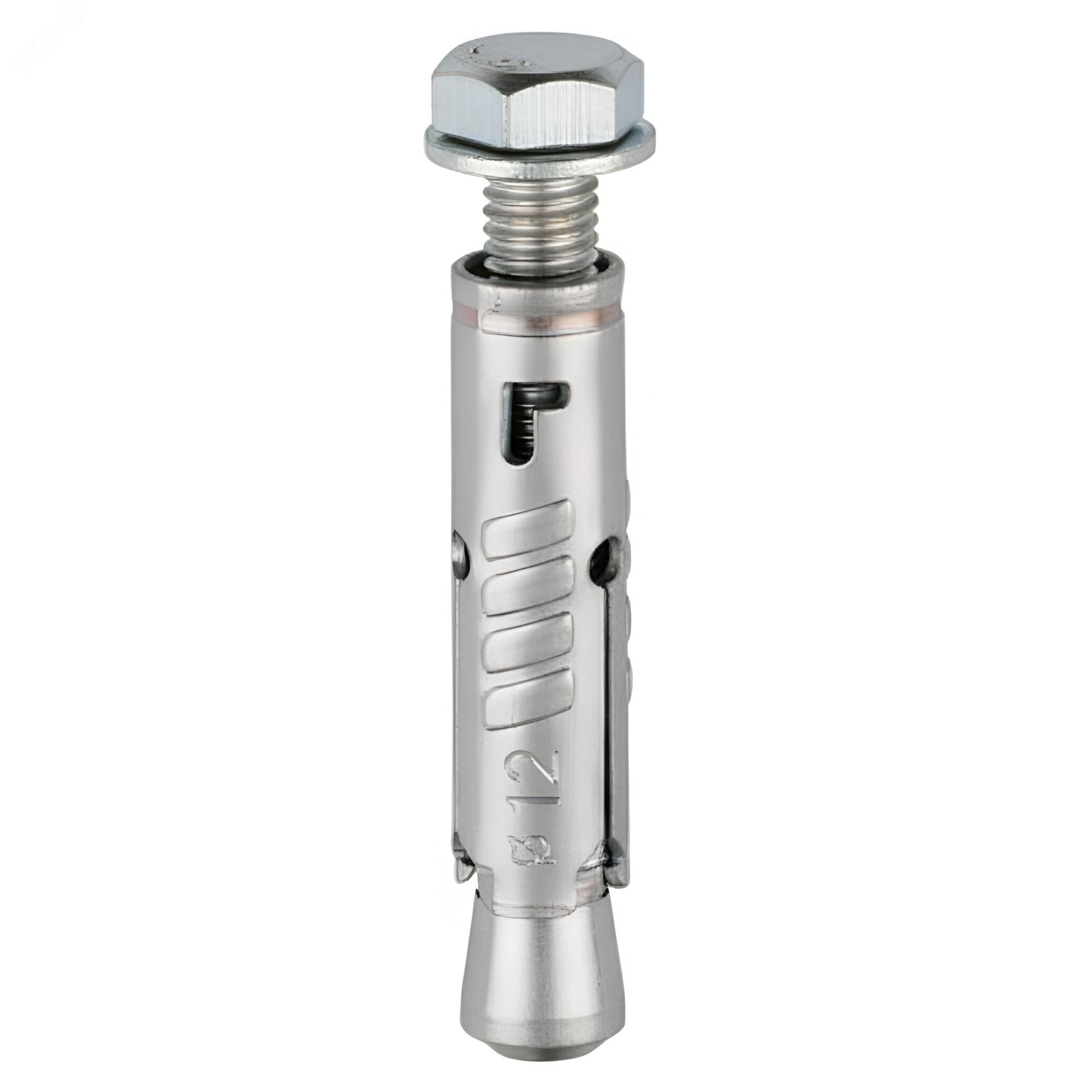 Изображение товара Стандартный анкер М12 с болтом DKC, цинк, светло-серый, 90 мм