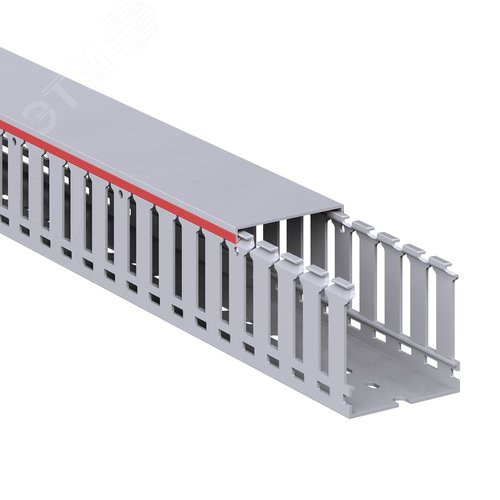 Короб перфорированный RL12 60x60 серый QUADRO - фото 2