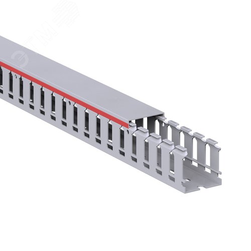 Короб перфорированный RL12 40x40 серый QUADRO - фото 2