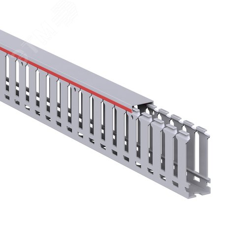 Короб перфорированный RL12 25x60 серый QUADRO - фото 2