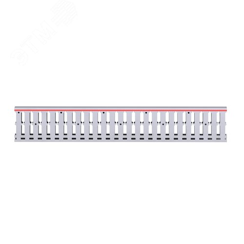 Короб перфорированный RL12 25x80 серый QUADRO - фото 4