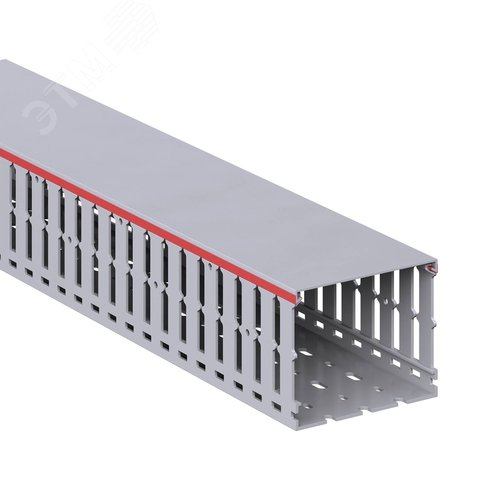 Изображение товара Короб перфорированный RL12 100x80 серый QUADRO (м)