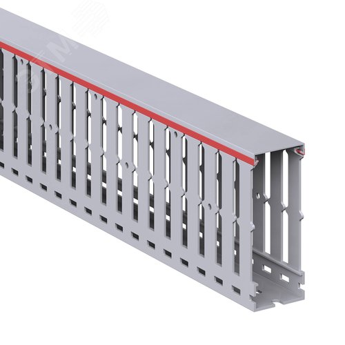 Короб перфорированный RL12 40x100 серый QUADRO - фото 1