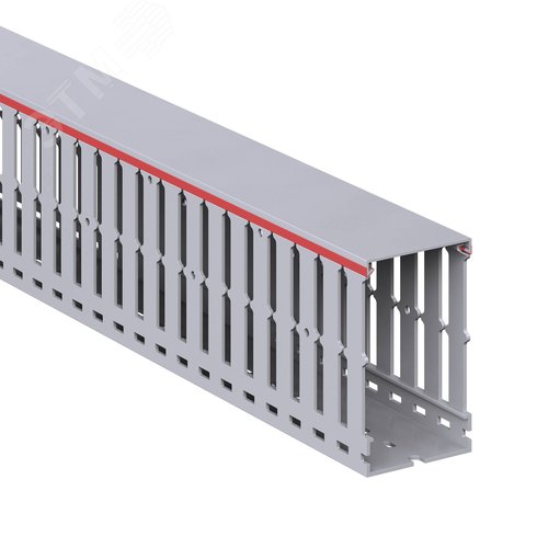 Короб перфорированный RL12 60x100 серый QUADRO - фото 1