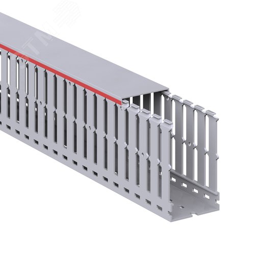 Короб перфорированный RL12 60x100 серый QUADRO - фото 2