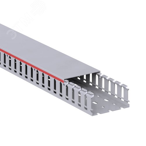 Короб перфорированный RL12 80x40 серый QUADRO - фото 2