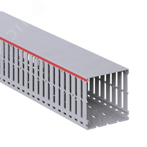 Изображение товара Короб перфорированный T1-EF 100x100 серый QUADRO (м)