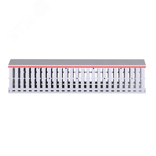 Короб перфорированный RL12 150x100 серый QUADRO - фото 4