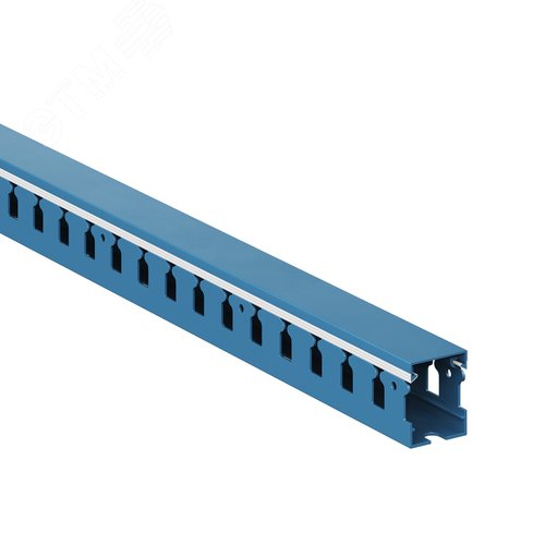 Короб перфорированный синий RL12 25x30 - фото 1