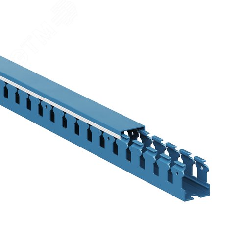 Короб перфорированный синий RL12 25x30 - фото 2