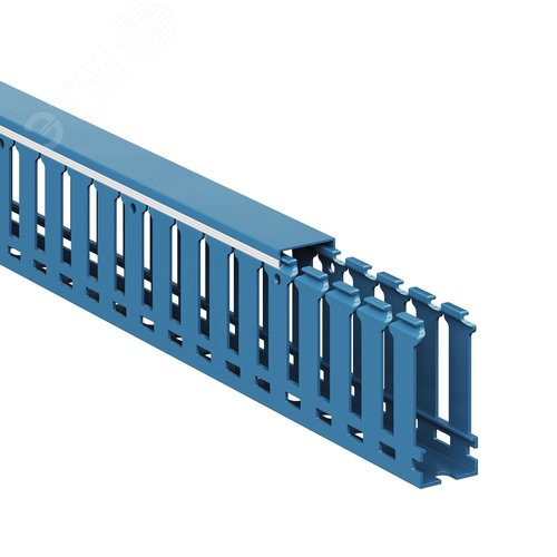 Короб перфорированный RL12 25x60 синий - фото 2